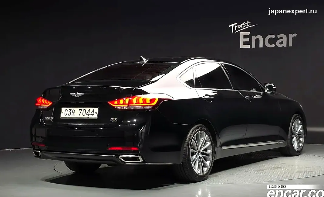 Hyundai Genesis DH 2016 из Южной Кореи — пример предложения