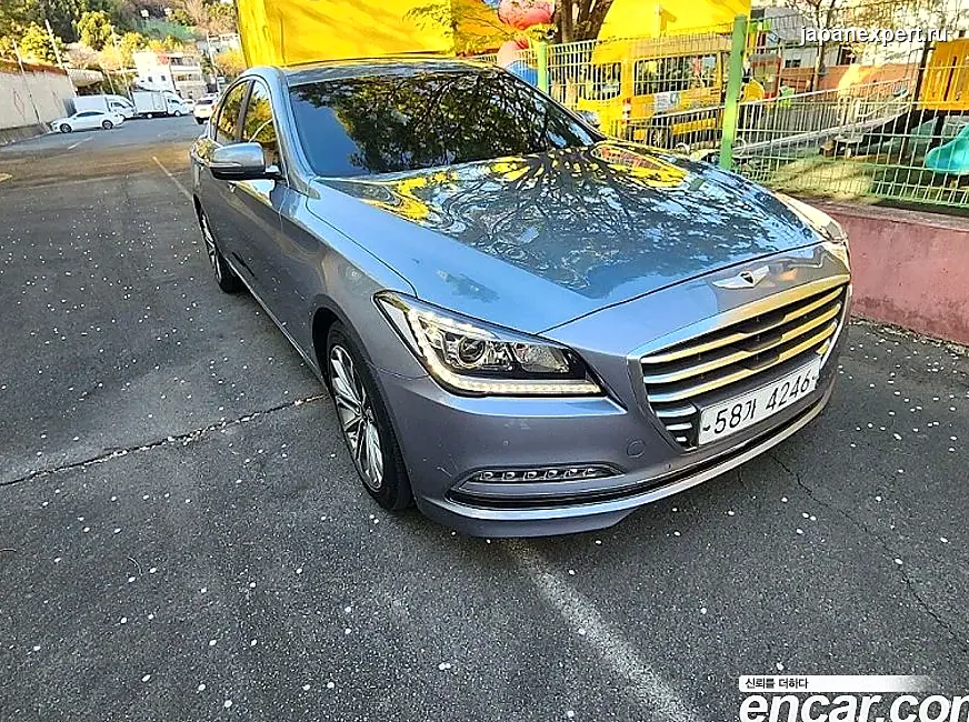 Hyundai Genesis 2015 из Южной Кореи — пример предложения