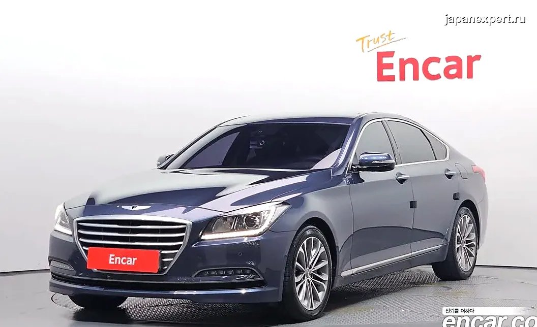 Hyundai Genesis 2015 из Южной Кореи — пример предложения