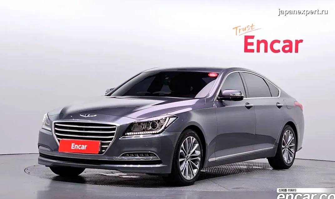 Hyundai Genesis 2016 из Южной Кореи — пример предложения