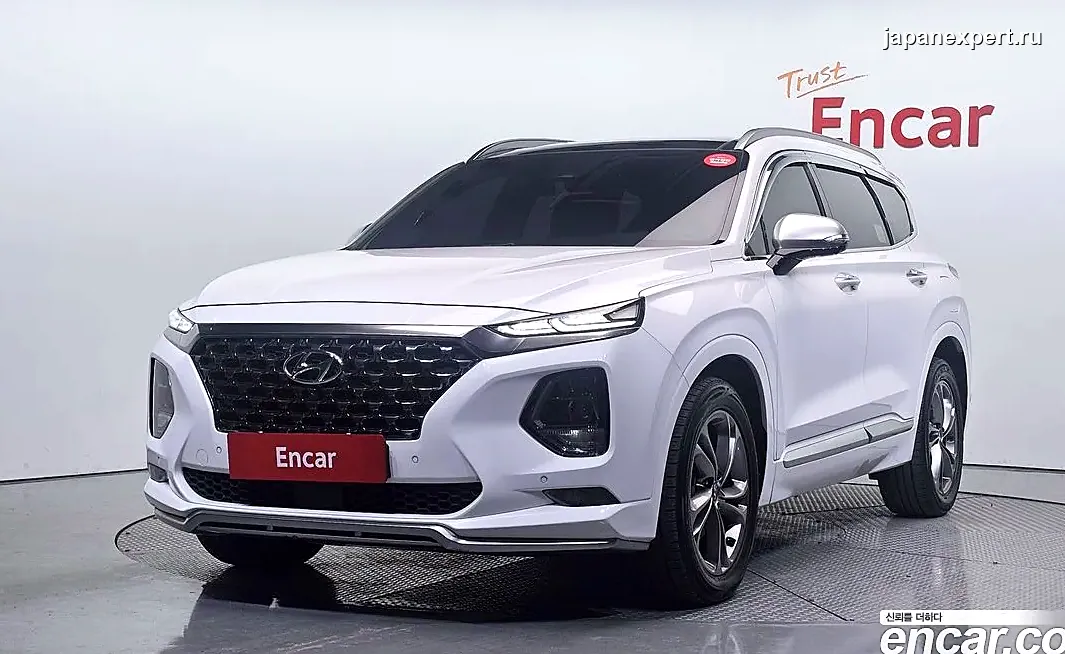 Hyundai Santa Fe 2019 из Южной Кореи — пример предложения