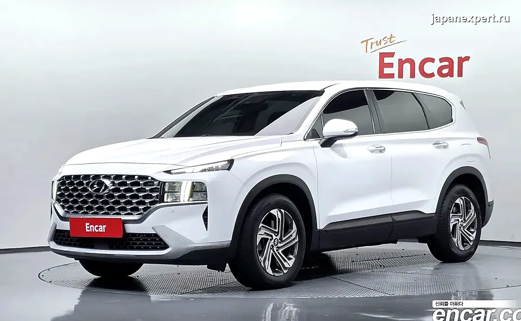 Hyundai Santa Fe 2021 из Южной Кореи — пример предложения