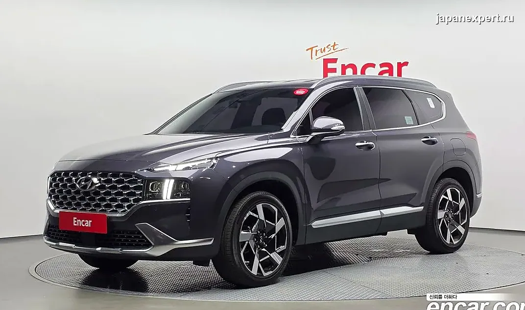 Hyundai Santa Fe 2021 из Южной Кореи — пример предложения