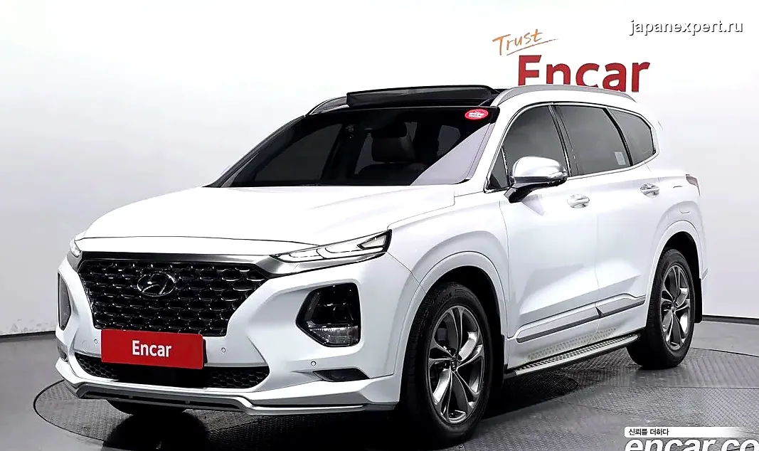 Hyundai Santafe TM 2019 из Южной Кореи — пример предложения
