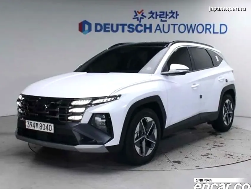 Hyundai Tucson 2025 из Южной Кореи — пример предложения