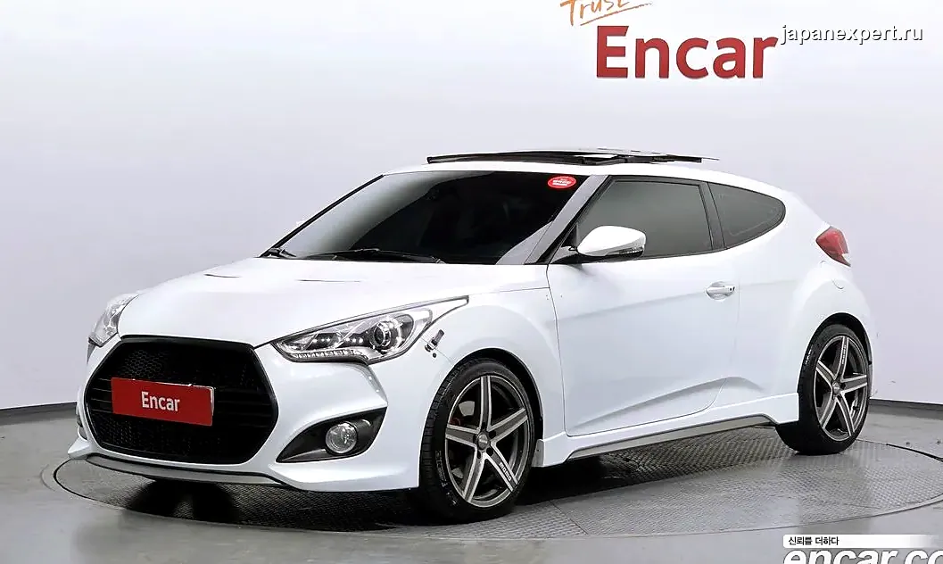Hyundai Veloster 2013 из Южной Кореи — пример предложения