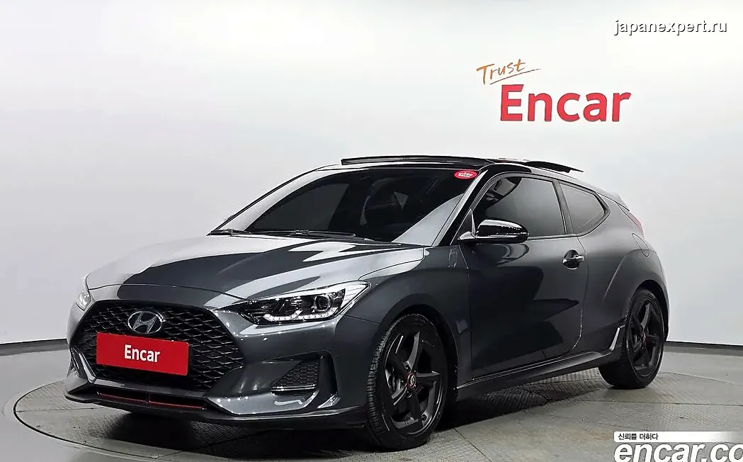 Hyundai Veloster 2018 из Южной Кореи — пример предложения