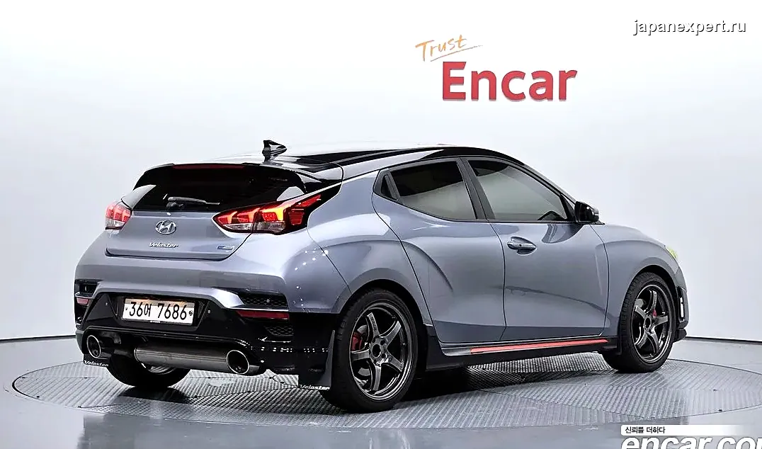 Hyundai Veloster 2018 из Южной Кореи — пример предложения