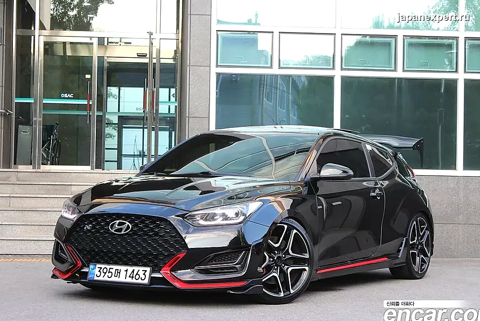 Hyundai Veloster 2021 из Южной Кореи — пример предложения