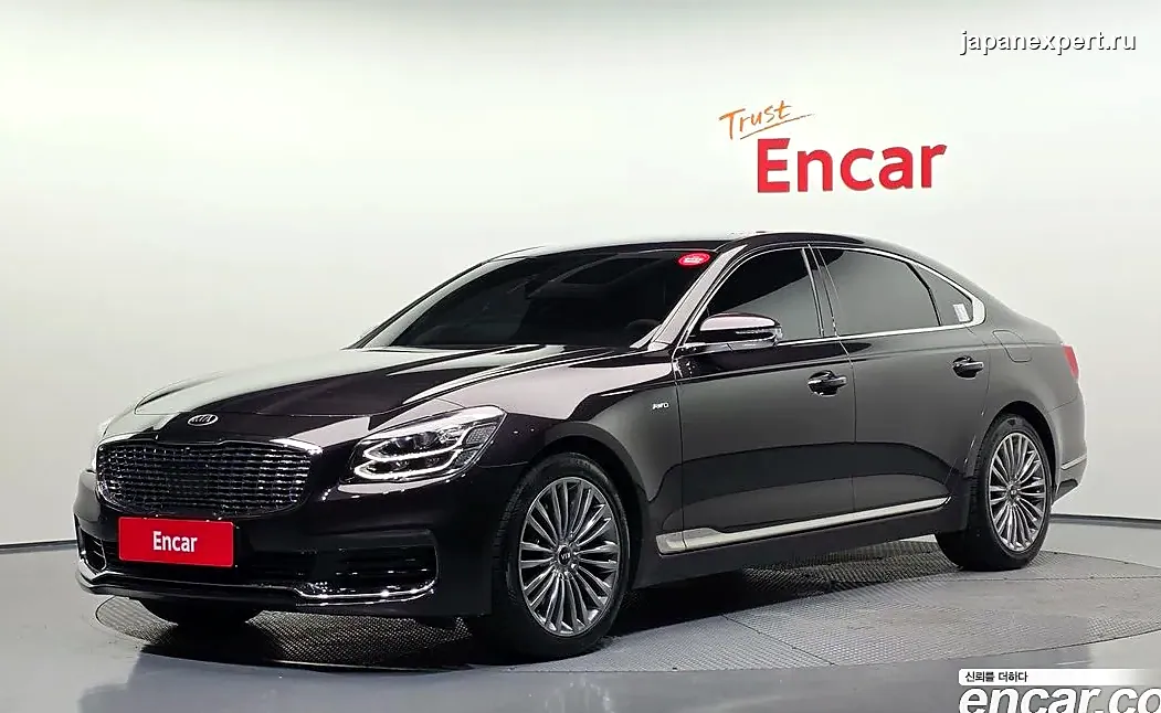 Kia K9 2021 из Южной Кореи — пример предложения