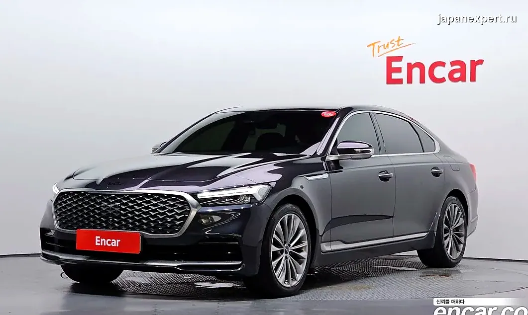 Kia K9 2022 из Южной Кореи — пример предложения